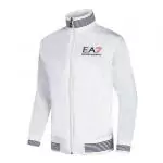 emporio armani come veste solde ea7 logo col strip white